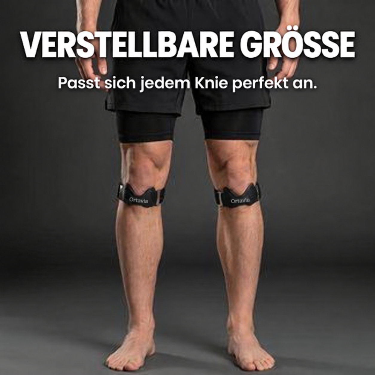 Ortavia™ | Präzisionsband gegen Knieschmerzen – für Sport & Alltag