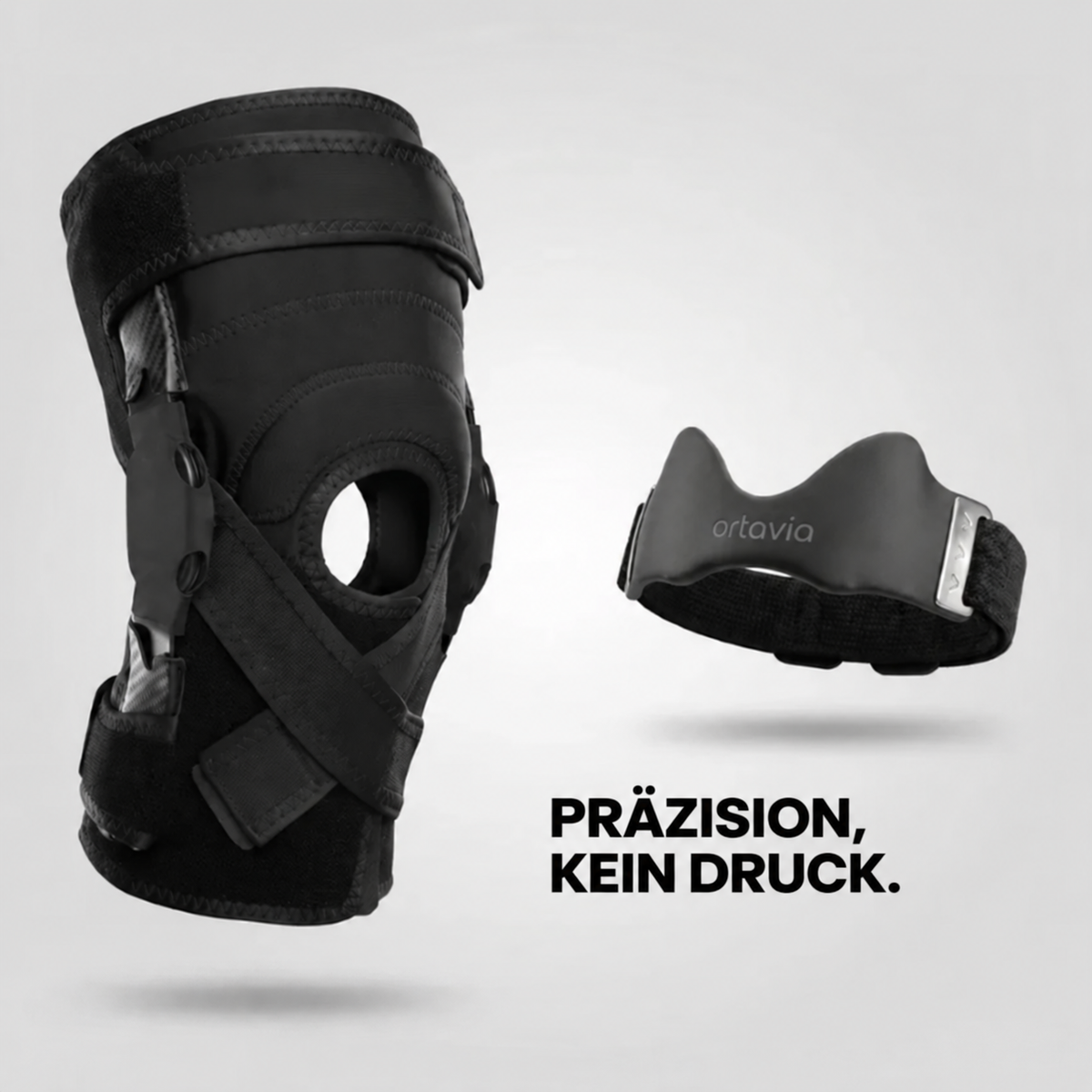 Ortavia™ | Präzisionsband gegen Knieschmerzen – für Sport & Alltag